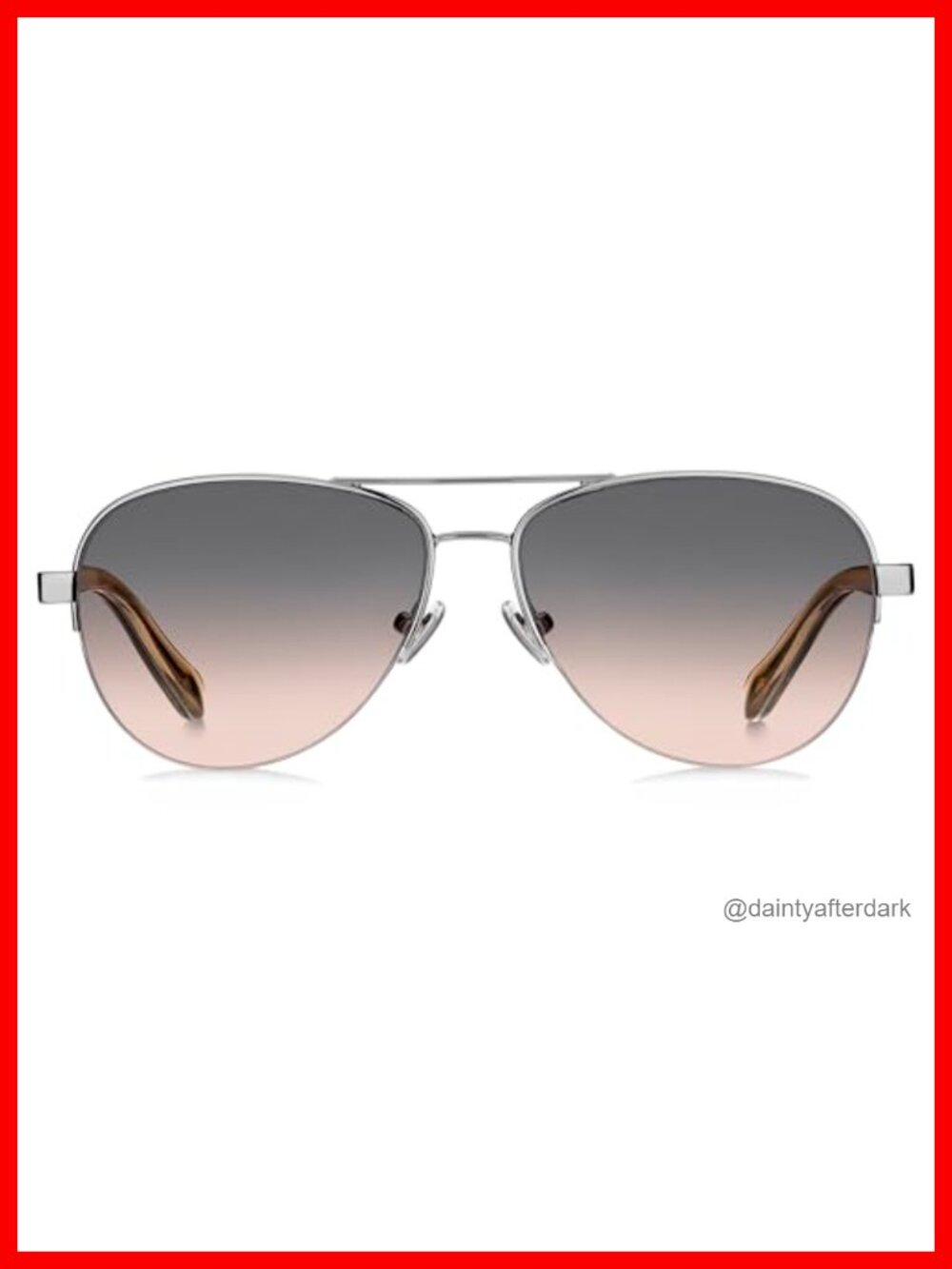 Womens Aviator Sunglasses UV400 Full Frame Metal Pilot Style